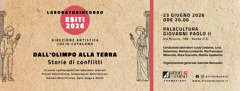Dall'Olimpo alla Terra - Storie di conflitti 23 giugno 2026 éalacultura Giovanni Paolo II