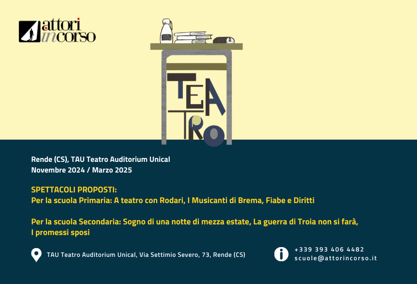 Teatro sotto il banco dal 25 Novembre al 4 Dicembre